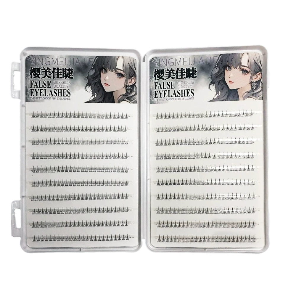 Capacious realistic transparent comics for eyelashes, false eyelashes