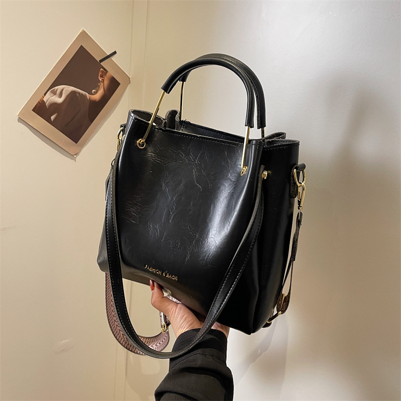 capacious one-shoulder bag