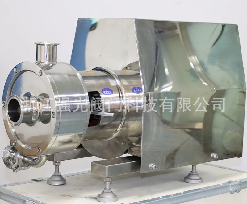 卫生级食品级不锈钢，管线式单级高剪切乳化均质泵，混合剪切泵
