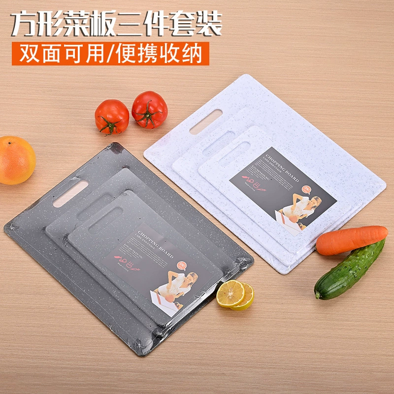 Имитация мрамора PP овощная доска набор кухонных вспомогательных продуктов