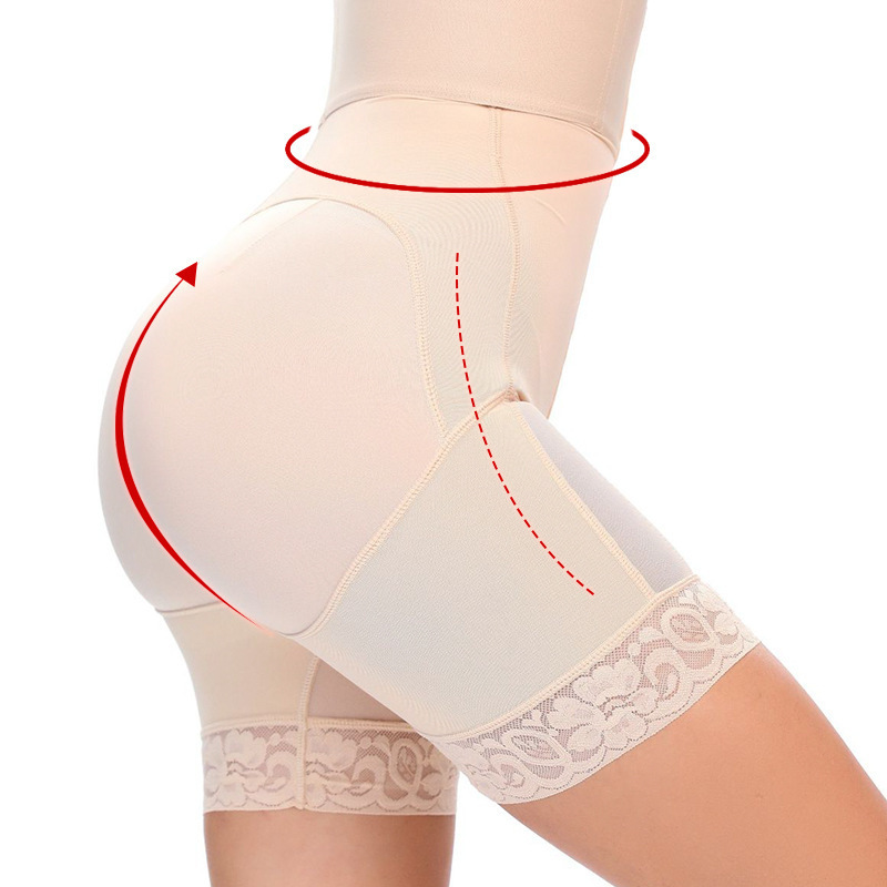 Explosivos transfronterizos, belleza de cintura alta, cintura alta, caderas, Europa y los Estados unidos, pantalones de cintura ancha, pantalones de cintura elástica, pantalones de cuerpo plástico image 4