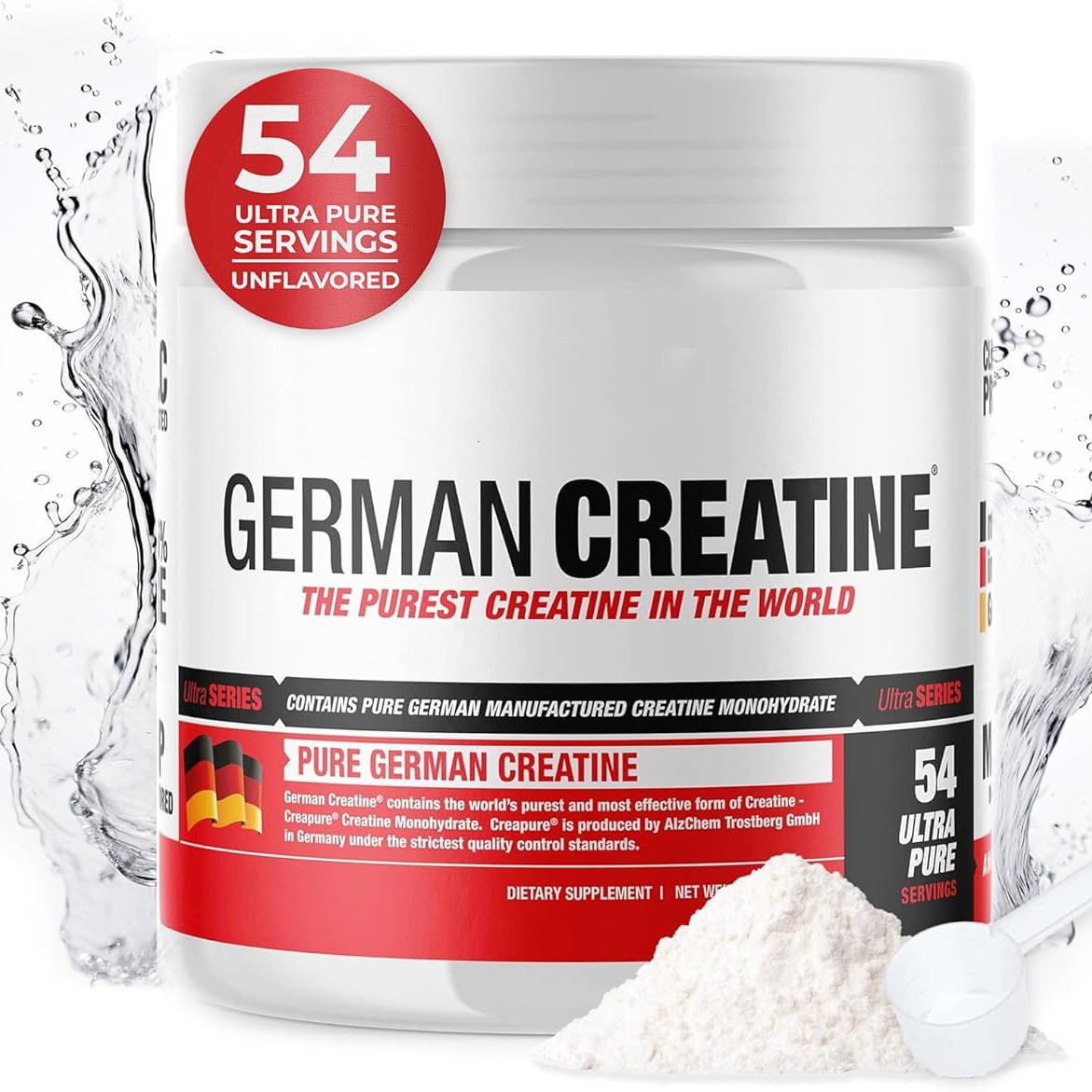 [Amazon Hot Seller] TK Monohydrate Creatine Unflavored Powder 270G Jar Best-Selling Creatine Supplement