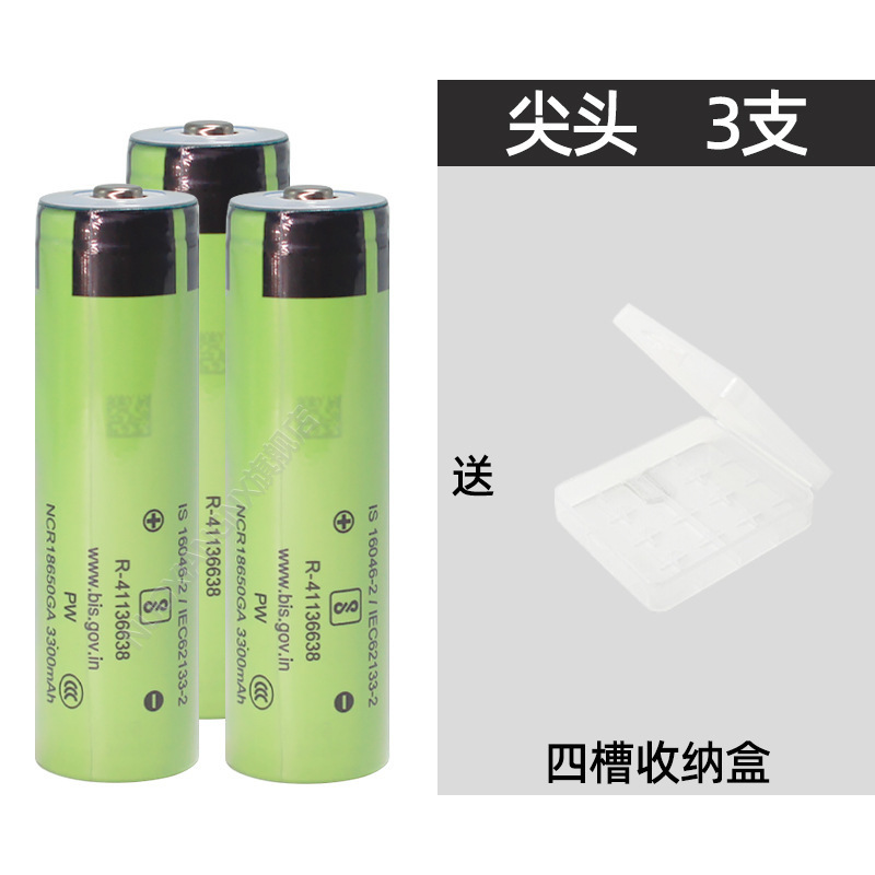 Nueva batería de litio auténtica Panasonic 18650 10A celda de alimentación 3500mAh celda de carga de 3.7V de gran capacidad