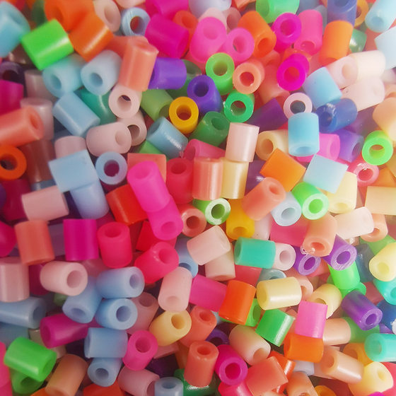 Amazon cross-border 5mm/2.6mm bean bag diy children's puzzle bean supplement