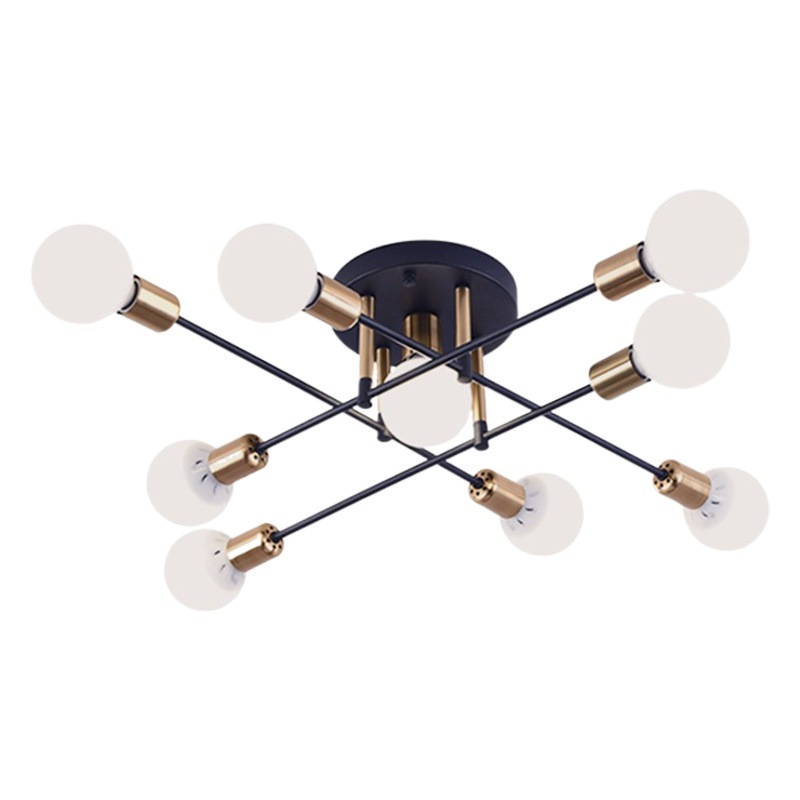 Transfronterizo nórdico dormitorio LED lámpara de techo post-moderno simple magia frijol cálido habitación de los niños creativo lámparas personalizadas