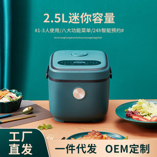 Electric rice cooker 2.5L household intelligent reservation small cooking soup 3-4 people non-stick multi-functional rice cooker