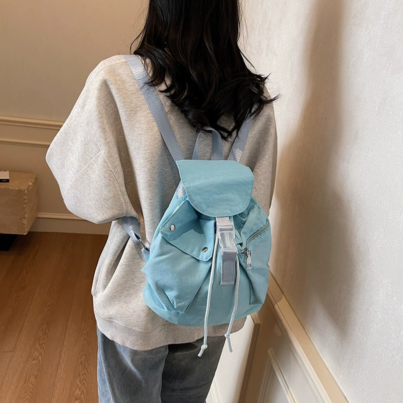 Universal capacious travel bag, shoulder bag, summer backpack for leisure