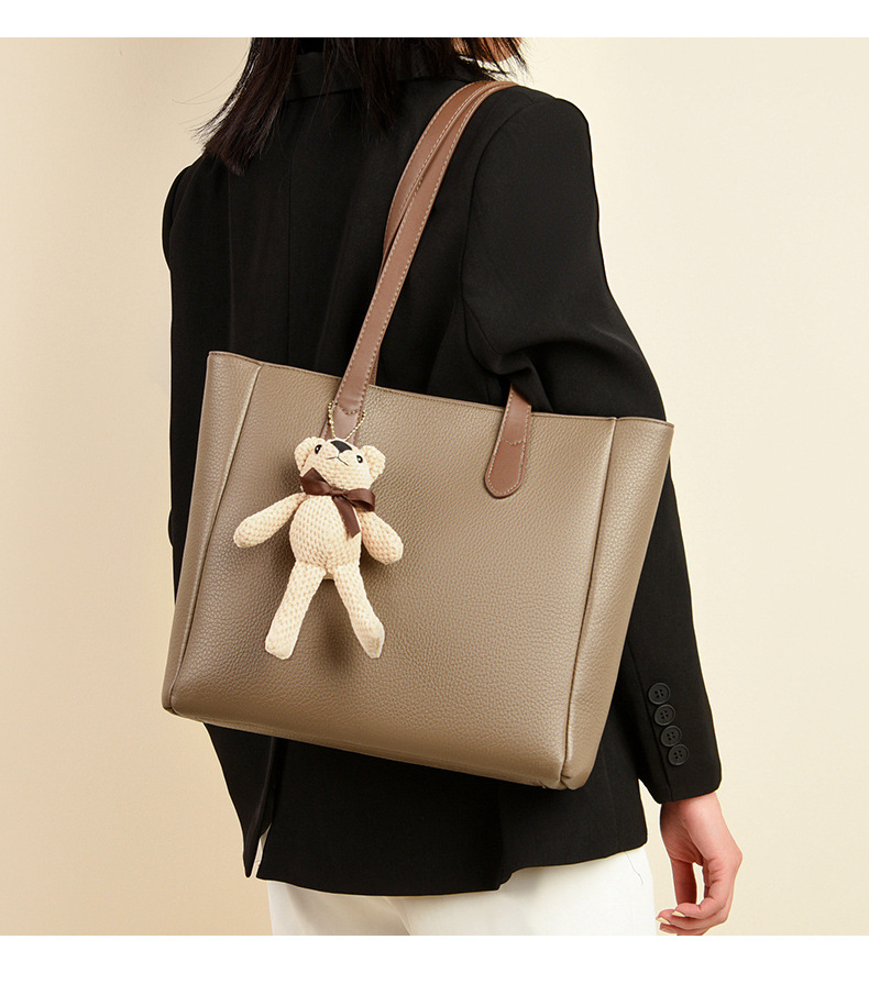 Women's Bag Tote Bag Korean Style Retro Commuter Large Capacity Bag All-match High-end Shoulder Bag_voghion.com