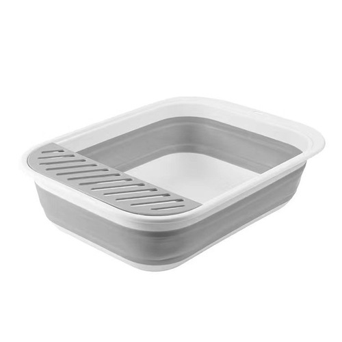 New pet litter box semi-enclosed folding toilet extra large anti-splash cleaning cat supplies cat litter shovel