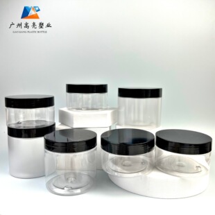 �F؛200g-350g���w�V��ƿ �߼��ڰ�ɫPP�w��˪�� PET83��͸��ƿ��