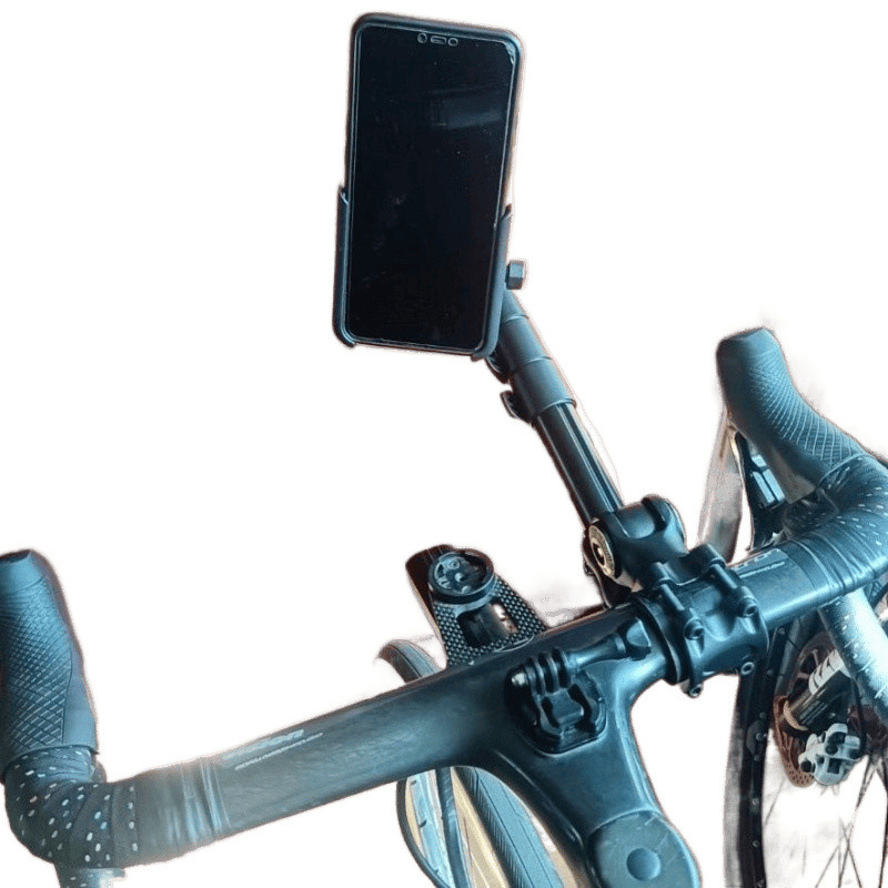 自転車サイクリング自撮り棒マウンテンバイクロードバイク一体型ハンドルバー手ぶれ補正雲台サイクリング撮影ブラケットハンド|undefined
