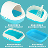 Cat sand basin anti -exterior splash full semi -enclosed large cat toilet cat sand pot small cat products deodorant cat shit basin