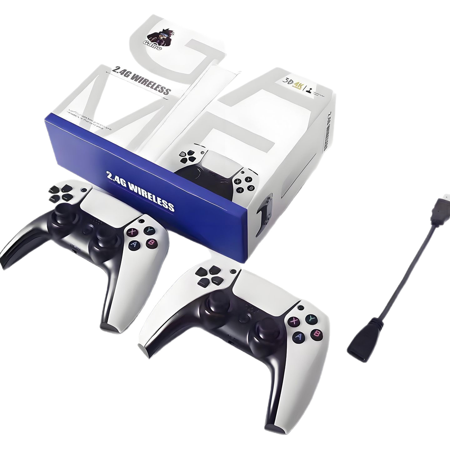 (Wholesale), game console for home use, wireless handle 5