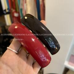 韓系正紅弧形ヘアピンins風雰囲気感一字バネクリップファッション百合気質盤ヘアピン髪飾り