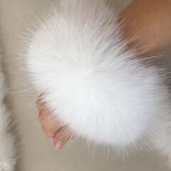 厂家批发仿狐狸毛辅料手工DIY毛边汉服醒狮服装毛绒配饰人造毛条