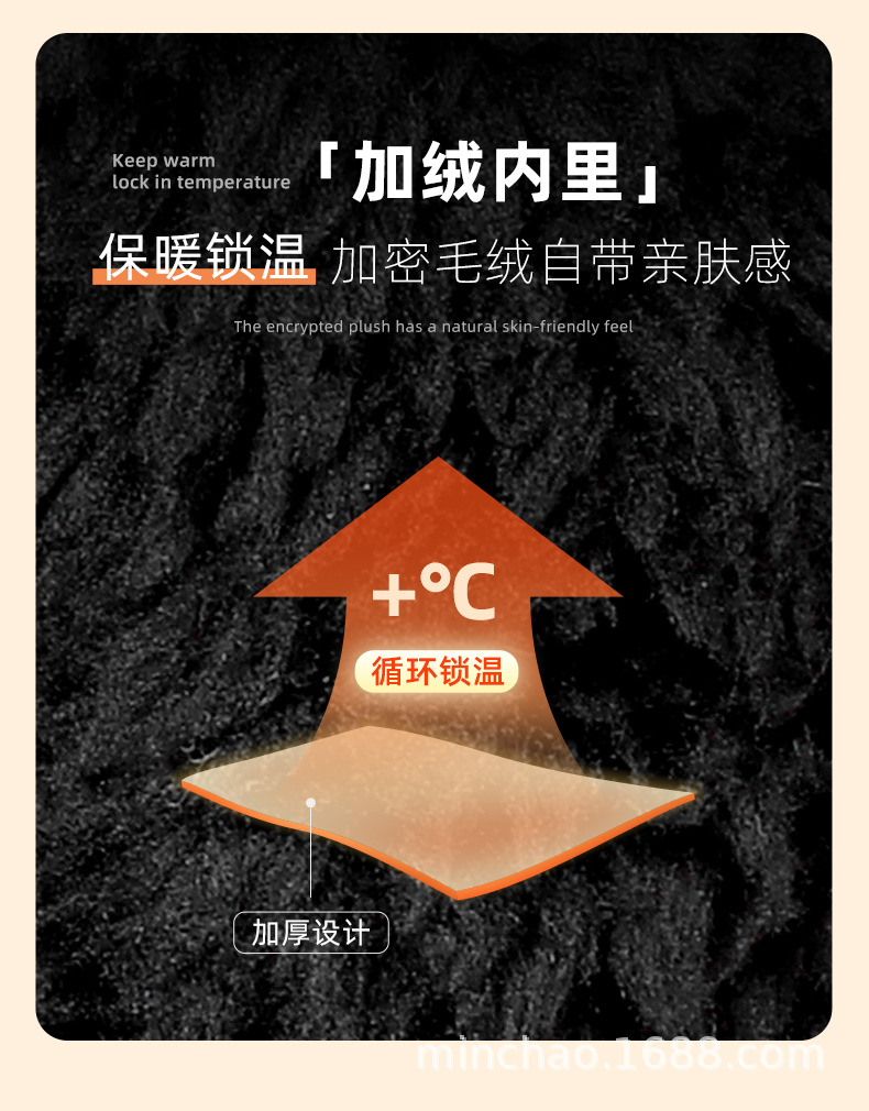 Winter Warm Handlebar Covers for Electric Vehicles, Velvet Thickened Gloves, Battery Vehicles, Scooters, Cold-Proof and Waterproof Handlebar Covers