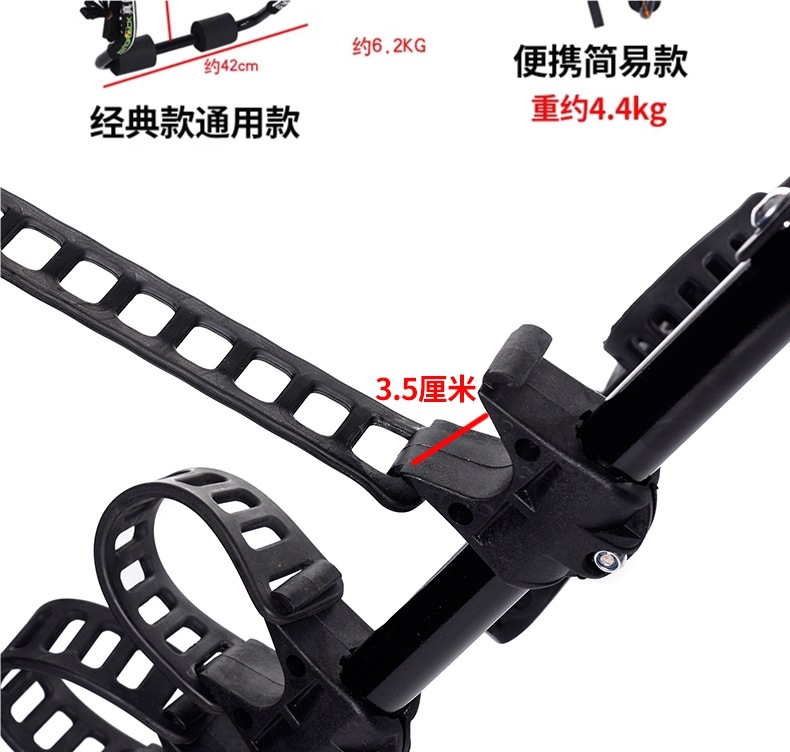 Universal Sixth-Generation Bicycle Rack, Rear Rack, Car Suspension Rack, Vehicle-Mounted Non-Blocking Bicycle Rack, Rear Rack Placement