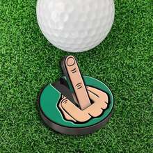 Funny Middle Finger Golf Ball Marker有趣的中指高尔夫球记号笔