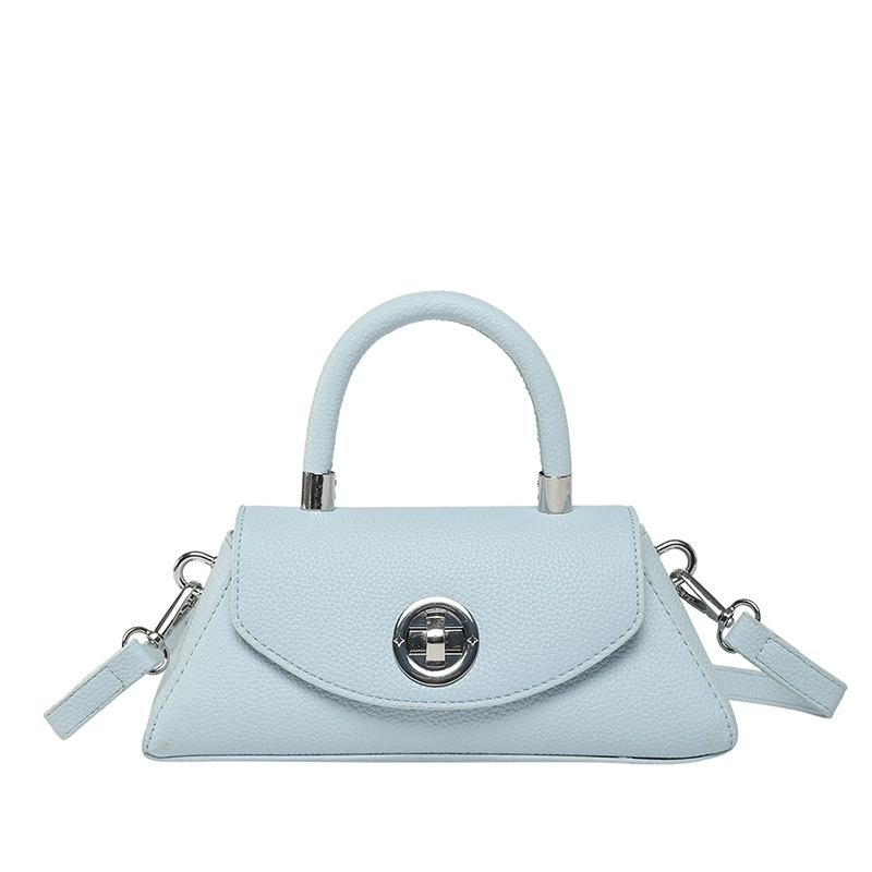 Handheld shoulder bag, small one-shoulder purse with strap, high-quality style, multiple colors