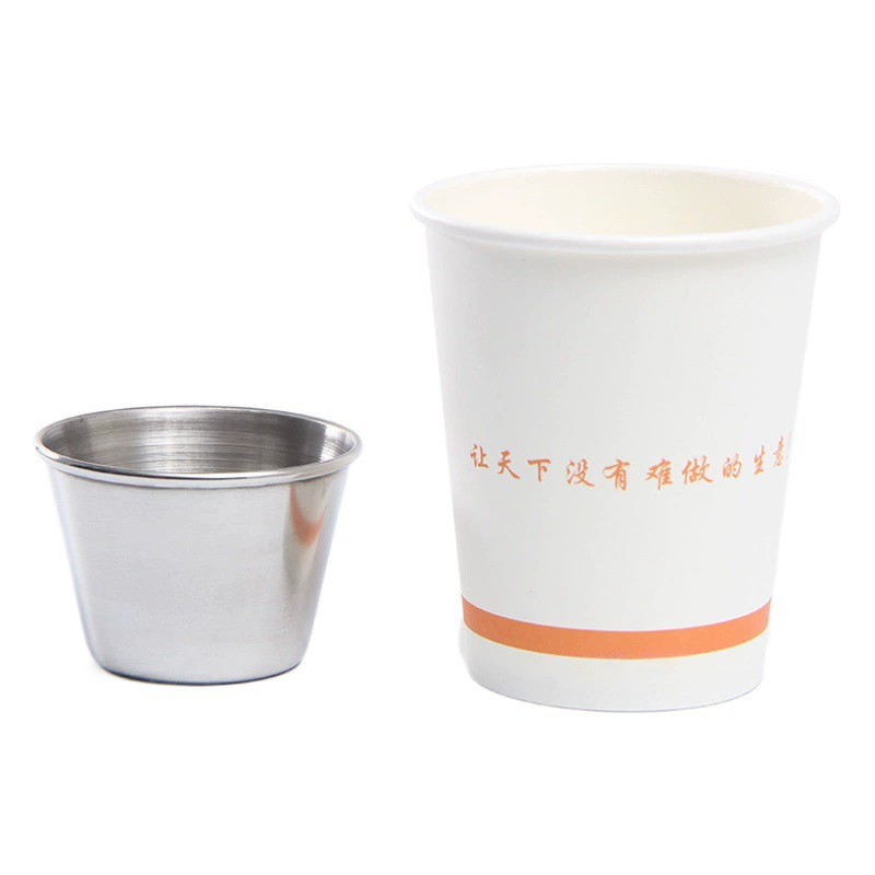 304 чашка для соуса из нержавеющей стали корейский стиль гриль соус блюдо горячий горшок соус блюдо Западная еда Dip блюдо маленькая чаша