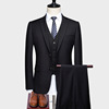 man 's suit suit man Three business affairs Self cultivation leisure time suit Occupation formal wear Groomsman Groom marry full dress