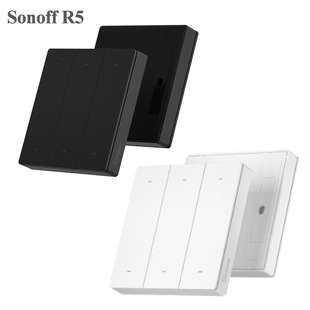 SONOFF R5 smart scene switch remote control easy micro-link smart home wall switch button Black White
