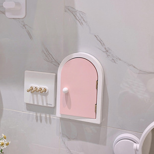 Switch Cute Door Type Cover Frame Switch Sticker Wall Sticker Household Girl Stereo Socket Protective Cover Decoration