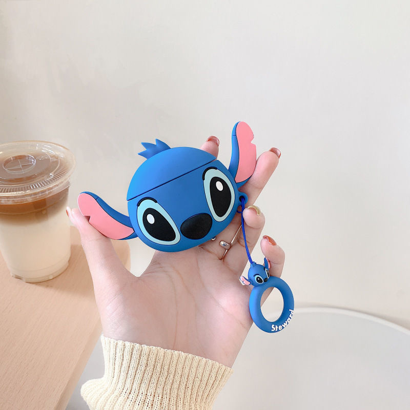 适用苹果新四代无线蓝牙耳机保护套AirPods4卡通可爱软壳工厂直销|undefined
