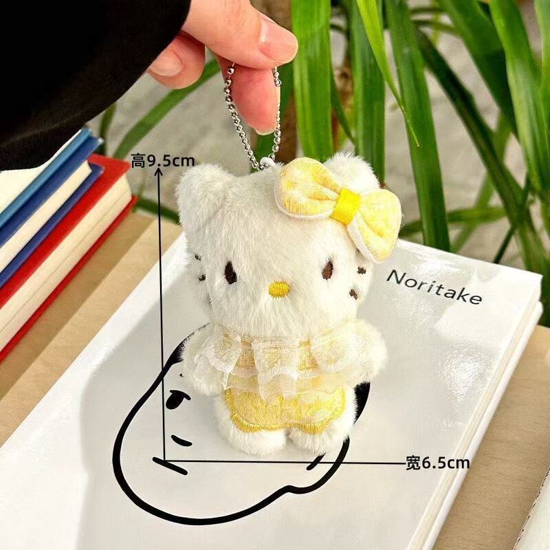 新款KT钥匙扣毛绒公仔挂件 可爱毛绒玩偶钥匙链包包挂饰辅料批发|undefined