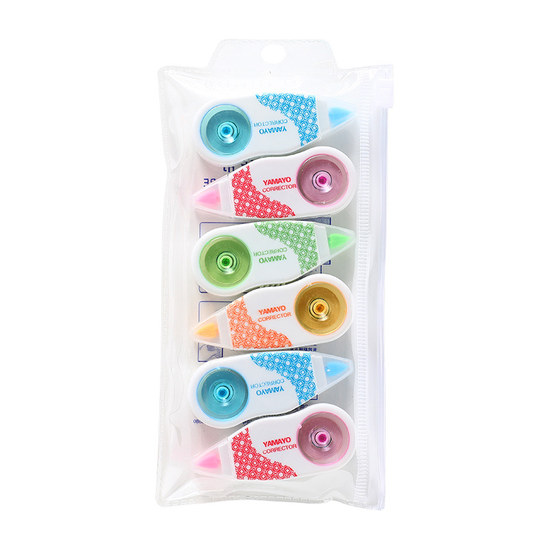 Los estudiantes aprenden a modificar las preguntas equivocadas cinta de corrección al por mayor de gran capacidad cinta de corrección suave no es fácil de romper la cinta de corrección de luz