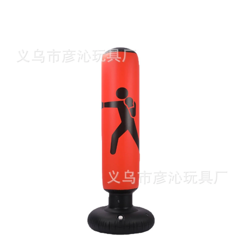 Polyurethane inflatable boxing sandbag for adults for gym for home use, roly-poly doll, increased thickness, anti-stress