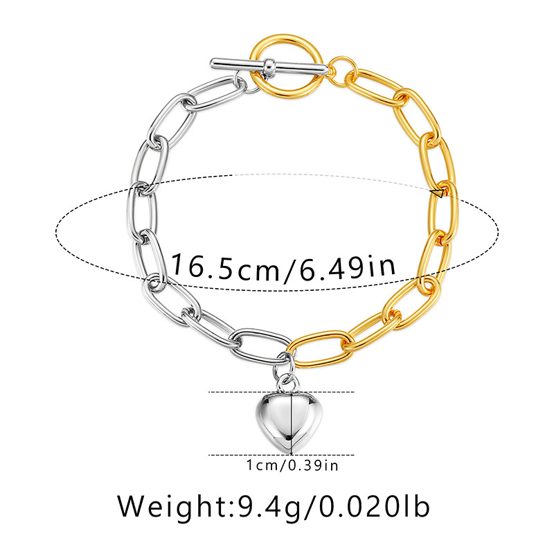 Brass 18K Gold Plated Simple Style Plating Geometric Bracelets display picture 1