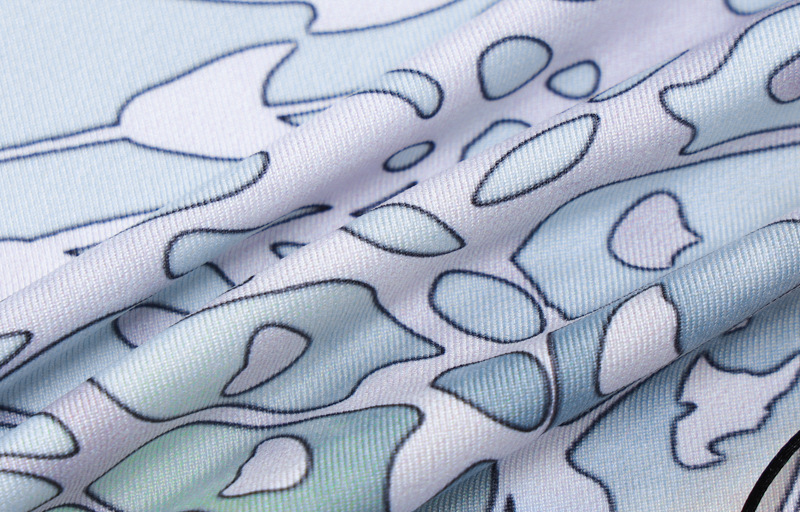 printing hollow lace-up dress long-sleeved shawl set NSHTL138280