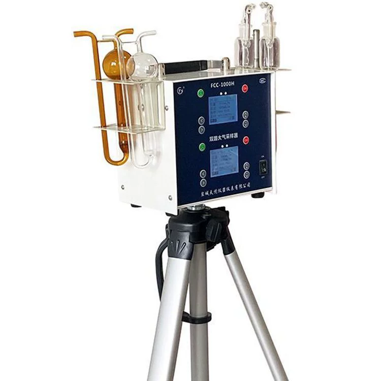 FCC-1000H электронный двойной атмосферный пробоотборник с постоянным потоком встречает новый пробоотборник