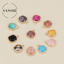 �S��ֱ�N11*14mm���ν�ɫ��߅������Ȼʯˮ��헉�diy���h�Ʒ���