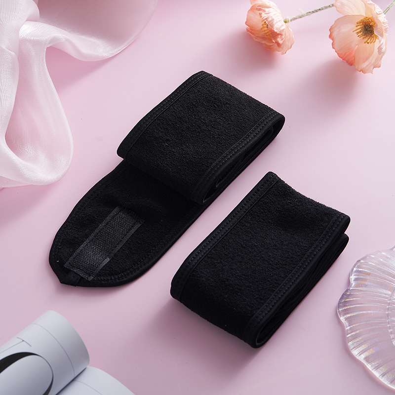 Cinturón para el cabello de velcro europeo y americano, mascarilla facial, cinturón para el cabello, pañuelo deportivo transpirable que absorbe el sudor, pañuelo para el mes, cinturón para la cabeza al por mayor