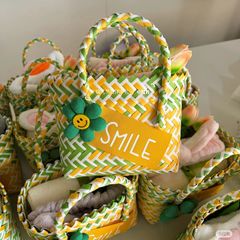 編み包みの野菜かごの包みDIYの手の包みの包みの多彩なハンドバッグの女性のハンドバッグの女性