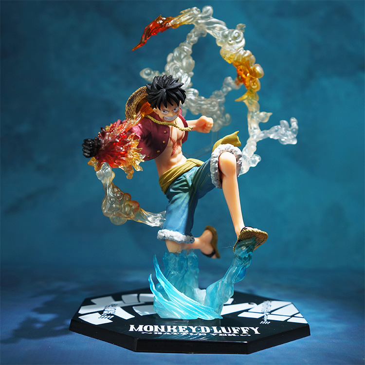 ワンピースフィギュアモデルルフィゾロエースロウサンジ人形フルセットアニメ誕生日ギフト装飾品人形|undefined