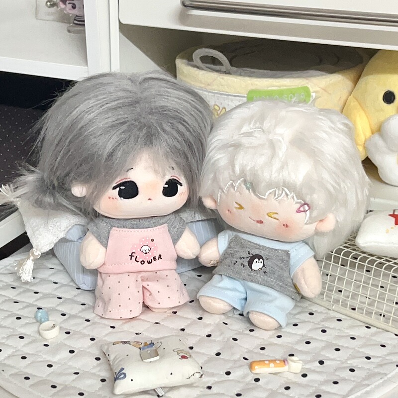 In-Stock 10cm Cotton Doll Sports Outfit, Cute and Fresh Casual Two-Piece Set for Doll Dress-Up In-Stock 10cm Cotton Doll Sports Outfit, Cute and Fresh Casual Two-Piece Set for Doll Dress-Up