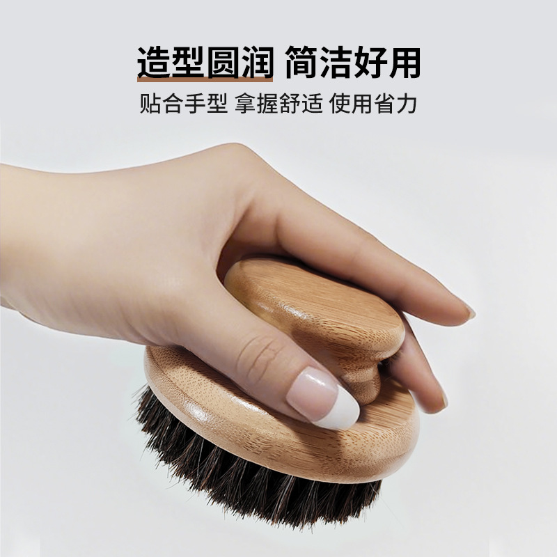 Spot Amazon Cross-border Nanzhu cepillo de baño cerdas suaves limpieza profunda cepillo de baño exfoliante artefacto de baño