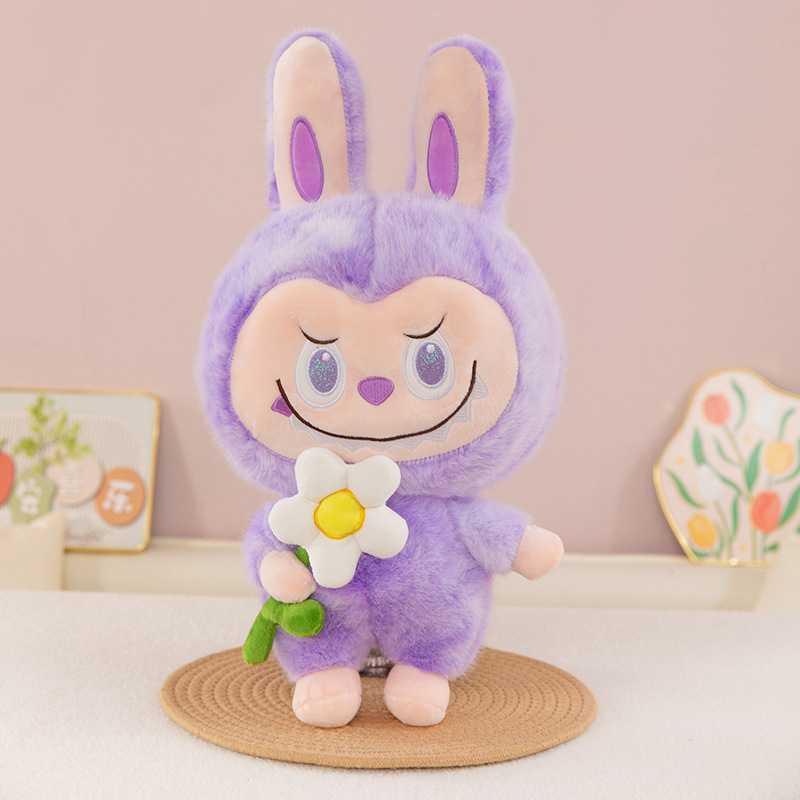 国境を越えて人気の大きな歯の形をしたぬいぐるみ、金貂の絞り染め布製ぬいぐるみ、花柄の抱き枕、女の子へのプレゼント、心温まるぬいぐるみ|undefined