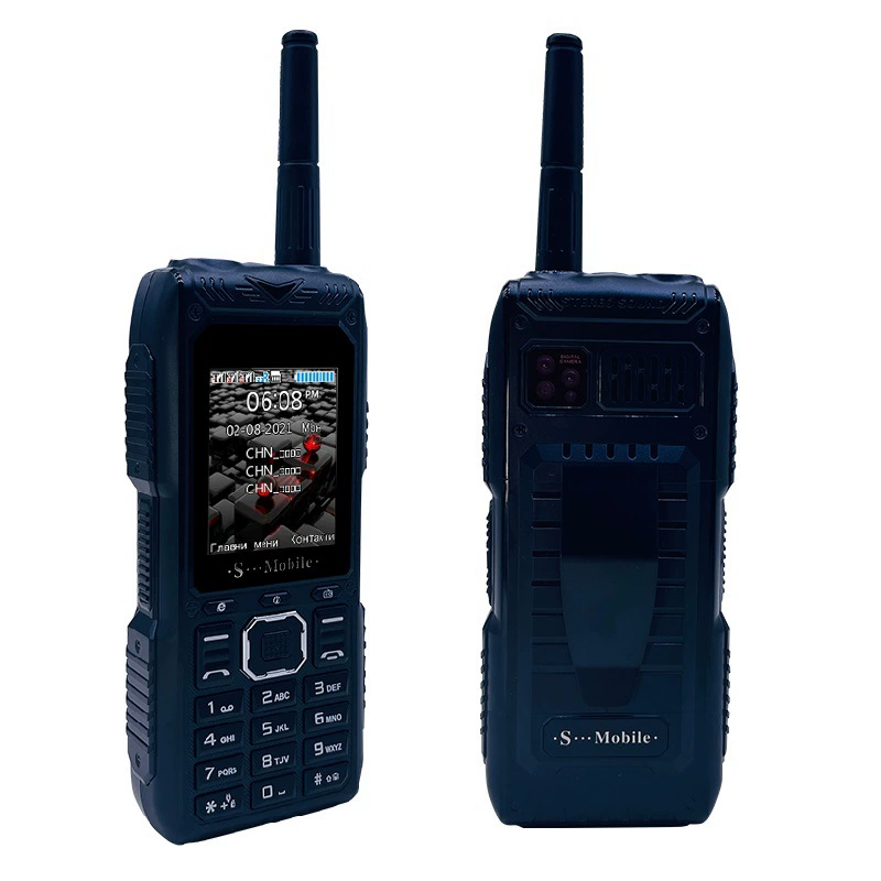Мобильный телефон S555, длинный антинаползной антенна и фонарик, телефон 3-SIM 2G, аккумулятор 2400 мАч