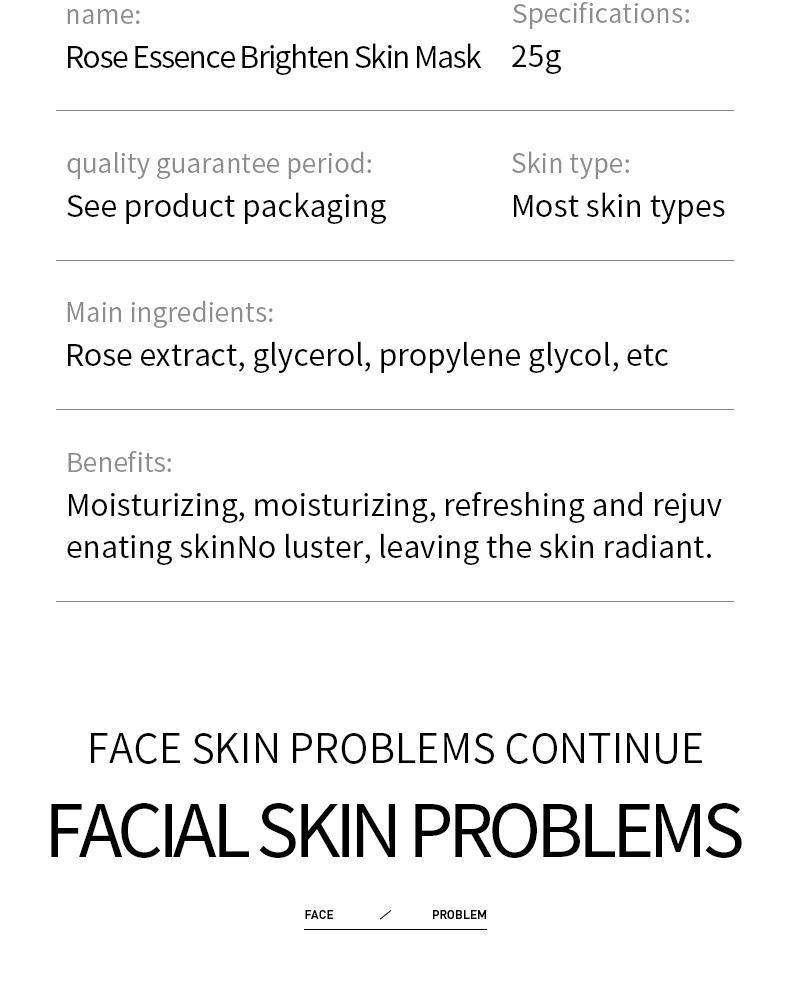 28g Weight Facial Mask Type Of Cosmetics Liquid Material Solid Color Pattern Casual, Elegant, Glam Style Solid Color Casual Elegant Glam Facial Mask Skin Care Personal Care 12