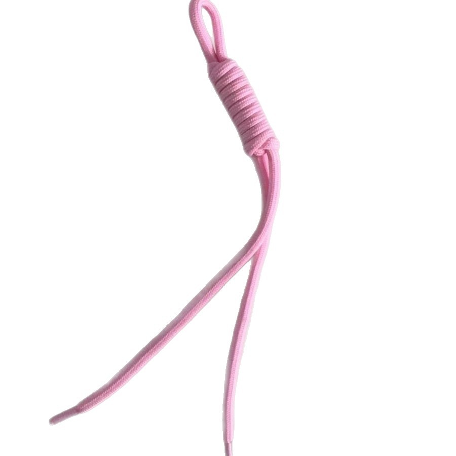 Bolsas tejidas de color de 5 mm, cuerdas colgantes, teléfonos móviles, cuerdas manuales, cuerdas de nylon, llaveros diy, cadenas de teléfonos móviles al por mayor
