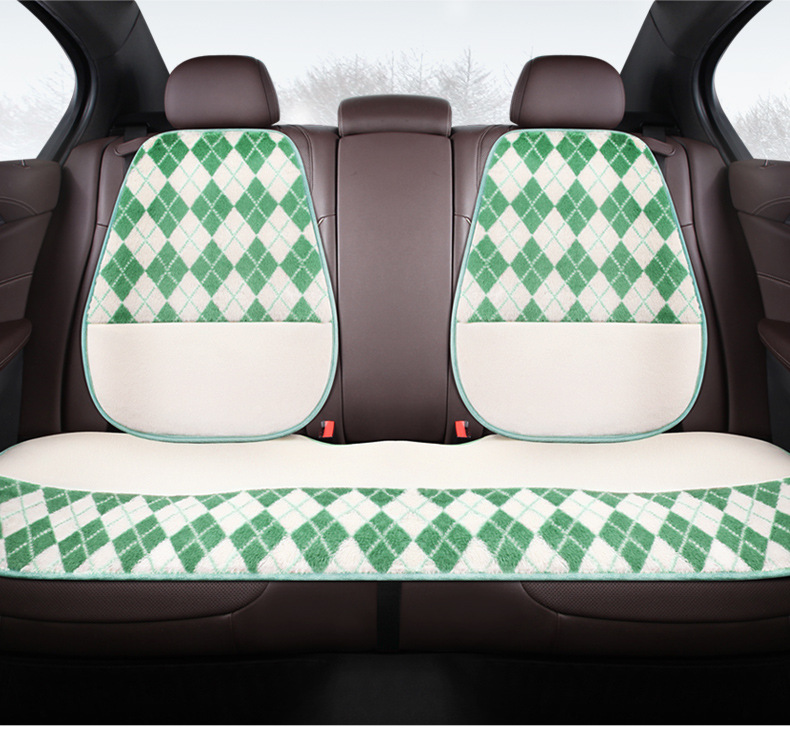 Car 12V Heated Seat Cushion Constant Temperature Adjustable Gear Car Suv Car Plush Cartoon Seat Cushion Cross-Border One-Piece Wholesale