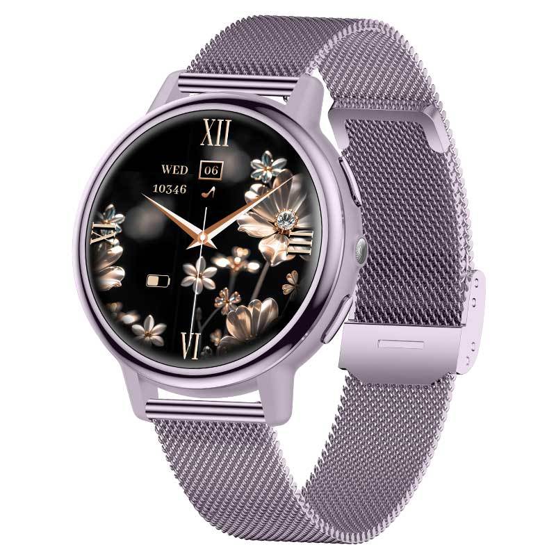 Women's Fashion Smart Watch Ak88 Hd Screen Bluetooth Call Sports Bracelet Heart Rate Ip68 Waterproof Wristwatch