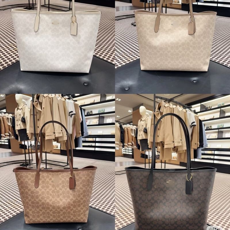 Kou C's New City33 Classic Monogram Large-Capacity Shopping Bag, Fashionable and Versatile Shoulder Tote Mommy Bag for Women Kou C's New City33 Classic Monogram Large-Capacity Shopping Bag, Fashionable and Versatile Shoulder Tote Mommy Bag for Women