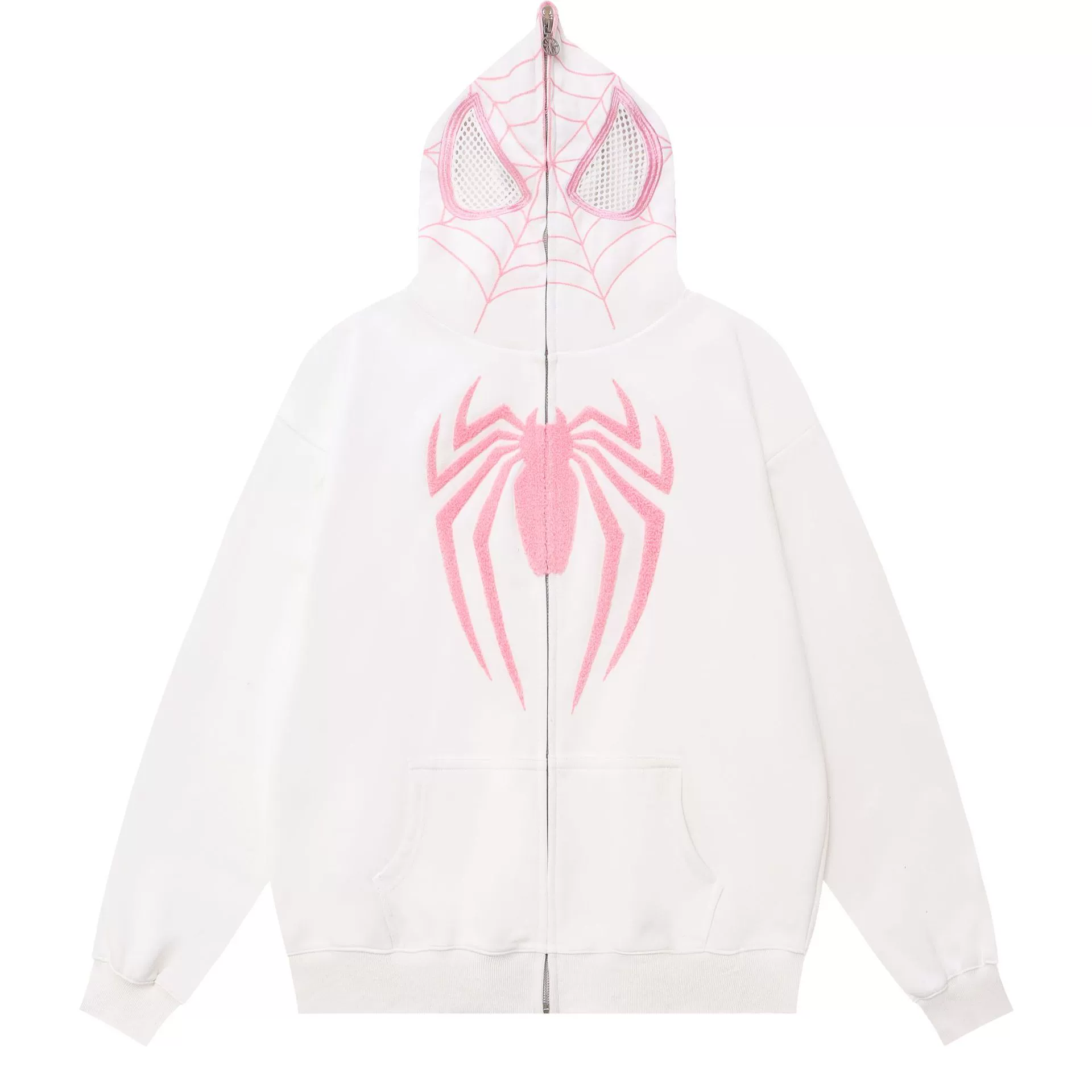 small design hoody with zipper, cardigan, American style