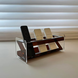 Acrylic Desktop Storage Box Multifunctional Mobile Phone Remote Control Storage Rack Ins Style Light Luxury Coffee Table Display Box