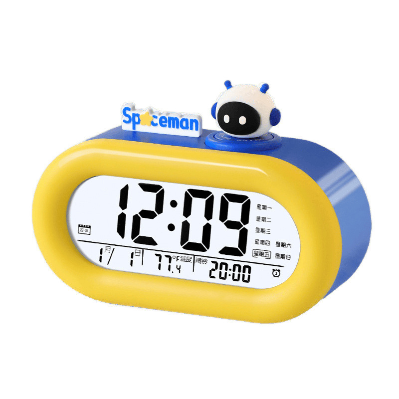 中学生向け音声インテリジェント電子目覚まし時計 新入生 起床卸売 子供 男の子 女の子|undefined